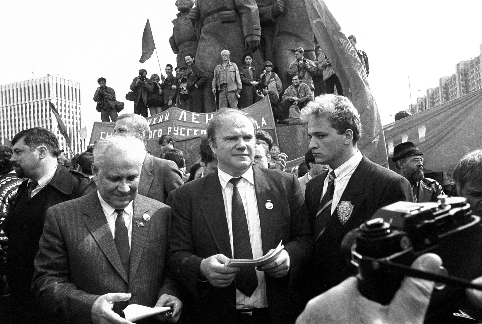 1 мая 1990. Зюганов в 1991 году.